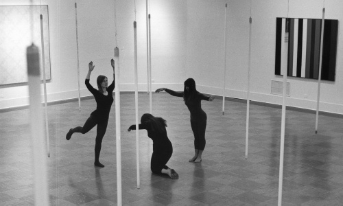 Michael de Courcy, The Co. rehearsing for Intermedia Nights, 1968