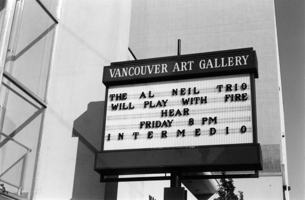 Michael de Courcy, The Vancouver Art Gallery, 1970
